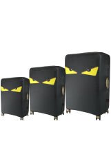 (My#152 Göz) VALİZLER İÇİN KILIF SETİ (KABİN ORTA VE BÜYÜK)