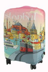 (My#115 İstanbul 1) VALİZ İÇİN KILIF