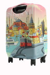 (My#115 İstanbul 1) VALİZ İÇİN KILIF