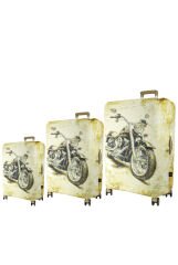 (My#153 Motor) VALİZLER İÇİN KILIF SETİ (KABİN ORTA VE BÜYÜK)