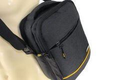 M 1020 Mega Bag Erkek Omuz Askılı Portföy Çanta, El Çantası Siyah