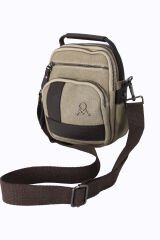 M 413 Mega Bag Erkek Omuz Askılı Portföy Çanta, El Çantası Camel-Kahve