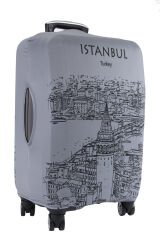 (My#80 Galata Karakalem) VALİZ İÇİN KILIF