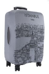 (My#80 Galata Karakalem) VALİZ İÇİN KILIF