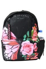 MUST 585056 Butterfly İlkokul Sırt Çantası-Siyah