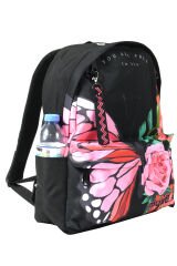 MUST 585056 Butterfly İlkokul Sırt Çantası-Siyah