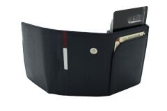 Plcuz 9217 U.S.Polo Assn.Hakiki Deri, Mekanizmalı, Unisex Cüzdan, Kartlık