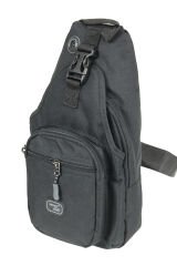 Seventeen 2213 Tek Omuz Askılı Sırt - Göğüs Çantası - Body Bag Siyah