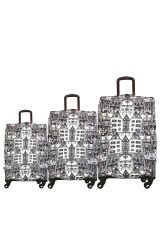 (My#05 Amsterdam) VALİZLER İÇİN KILIF SETİ (KABİN ORTA VE BÜYÜK)