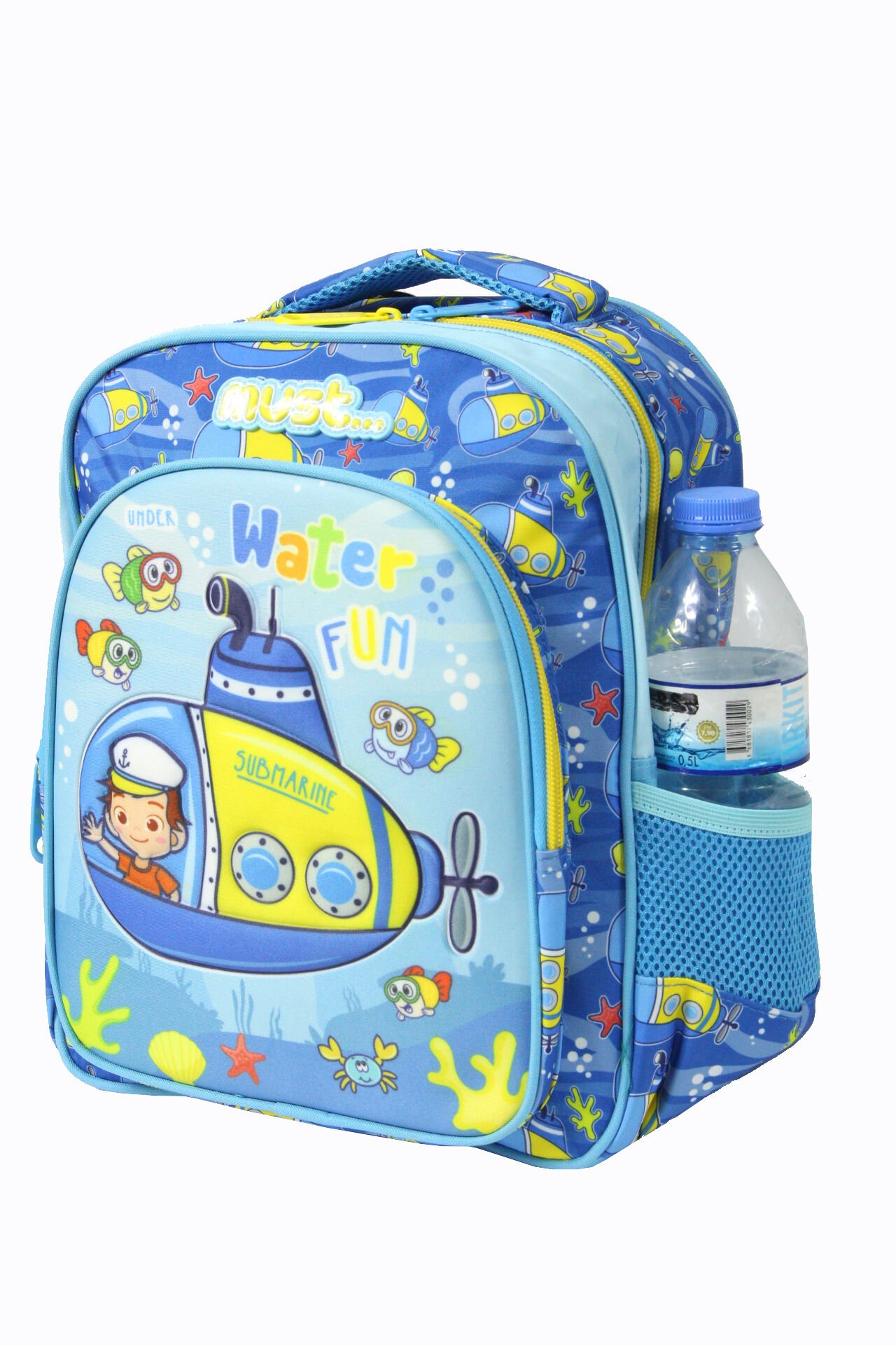 MUST 585024 Sea Submarine Anaokulu Sırt Çantası-Mavi