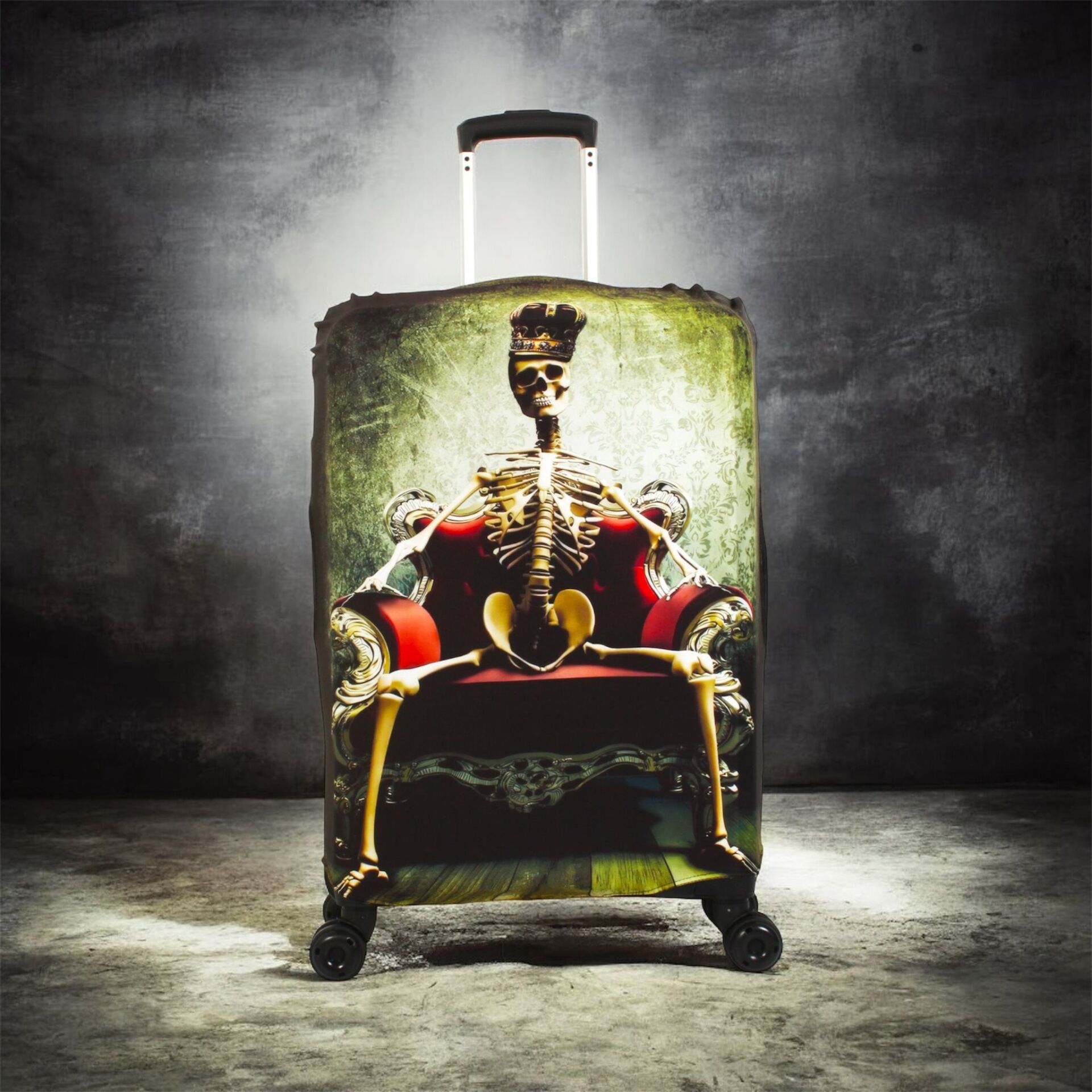 (My#131 Bone King) VALİZ İÇİN KILIF