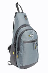 M 1008 Mega Bag Unisex Göğüs Çapraz Çanta, Body Bag Gri