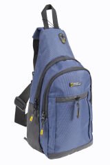 M 1008 Mega Bag Unisex Göğüs Çapraz Çanta, Body Bag Lacivert