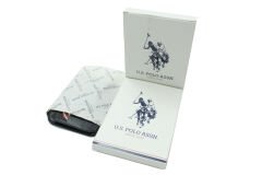 Plcuz 7636 U.S.Polo Assn.Hakiki Deri Erkek Kartlık Lacivert