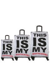 (My#13 This Is My) VALİZLER İÇİN KILIF SETİ (KABİN ORTA VE BÜYÜK)