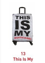 (My#13 This Is My) VALİZLER İÇİN KILIF SETİ (KABİN ORTA VE BÜYÜK)