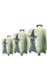 (My#125 Witch 1) VALİZLER İÇİN KILIF SETİ (KABİN ORTA VE BÜYÜK)