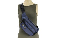 M 1018 Mega Bag Bel Çantası, Çapraz Göğüs Çanta Lacivert
