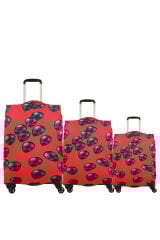 (My#16 Balonlar) VALİZLER İÇİN KILIF SETİ (KABİN ORTA VE BÜYÜK)