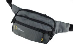 M 1018 Mega Bag Bel Çantası, Çapraz Göğüs Çanta Gri
