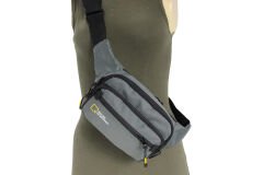 M 1018 Mega Bag Bel Çantası, Çapraz Göğüs Çanta Gri