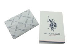 Plcuz 8445 U.S.Polo Assn.Hakiki Deri Erkek Cüzdan, Kartlık Siyah