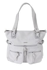 M 525 Mega Bag Saten Deri Kadın El, Kol, Omuz Çantası