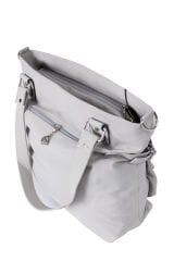 M 525 Mega Bag Saten Deri Kadın El, Kol, Omuz Çantası