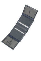 Plcuz 7618 U.S.Polo Assn.Hakiki Deri Erkek Cüzdan, Kartlık Lacivert