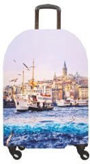 (My#33 Eminönü) VALİZLER İÇİN KILIF SETİ (KABİN ORTA VE BÜYÜK)