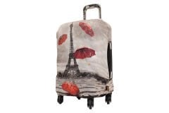 (My#07 Paris Şemsiye) VALİZ İÇİN KILIF