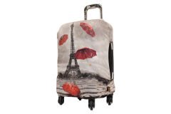 (My#07 Paris Şemsiye) VALİZ İÇİN KILIF