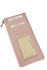 MPCUZ 102 Kadın Unisex, Hakiki Deri, Cüzdan Kartlık Pembe