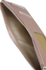 MPCUZ 102 Kadın Unisex, Hakiki Deri, Cüzdan Kartlık Pembe