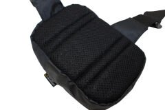 M 1019 Mega Bag Unisex Göğüs Çapraz Çanta, Portföy Çanta Siyah