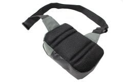 M 1019 Mega Bag Unisex Göğüs Çapraz Çanta, Portföy Çanta Gri
