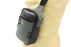 M 1019 Mega Bag Unisex Göğüs Çapraz Çanta, Portföy Çanta Gri