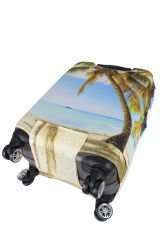 (My#93 Palmiye) VALİZLER İÇİN KILIF SETİ (KABİN ORTA VE BÜYÜK)