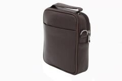 Plevr 6756 Us Polo Suni Deri Omuz Askılı, Kulplu Portföy Çanta Kahverengi