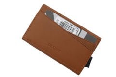 Gd 779-Düz Grande Hakiki Deri, Mekanizmalı, Erkek Cüzdan, Kartlık Taba