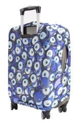 (My#41 Nazar Boncuk) VALİZ İÇİN KILIF