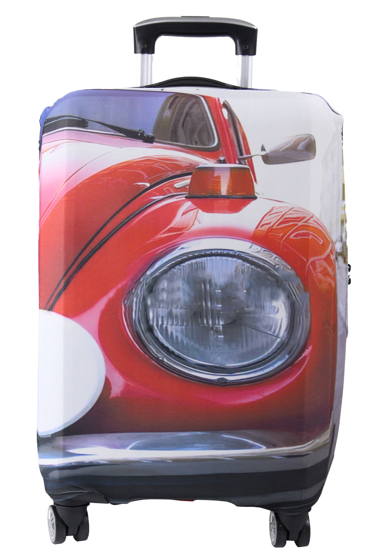 (My#70 Kırmızı Vosvos) VALİZ İÇİN KILIF