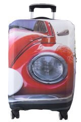 (My#70 Kırmızı Vosvos) VALİZ İÇİN KILIF