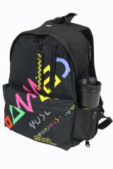 MUST 585059 Gamer Çift Cepli İlkokul Sırt Çantası-Siyah