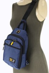 Seventeen 4980 Polyester Sırt, Göğüs Çantası - Body Bag Lacivert