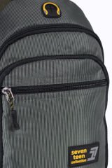 Seventeen 4980 Polyester Sırt, Göğüs Çantası - Body Bag Gri