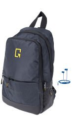 M 1028 Mega Bag Mini Sırt Çantası, Unisex Siyah