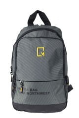 M 1028 Mega Bag Mini Sırt Çantası, Unisex Gri