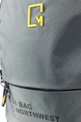 M 1028 Mega Bag Mini Sırt Çantası, Unisex Gri