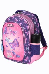 MUST 584978 Follow Your Dreams Çift Cepli İlkokul Sırt Çantası-Pembe